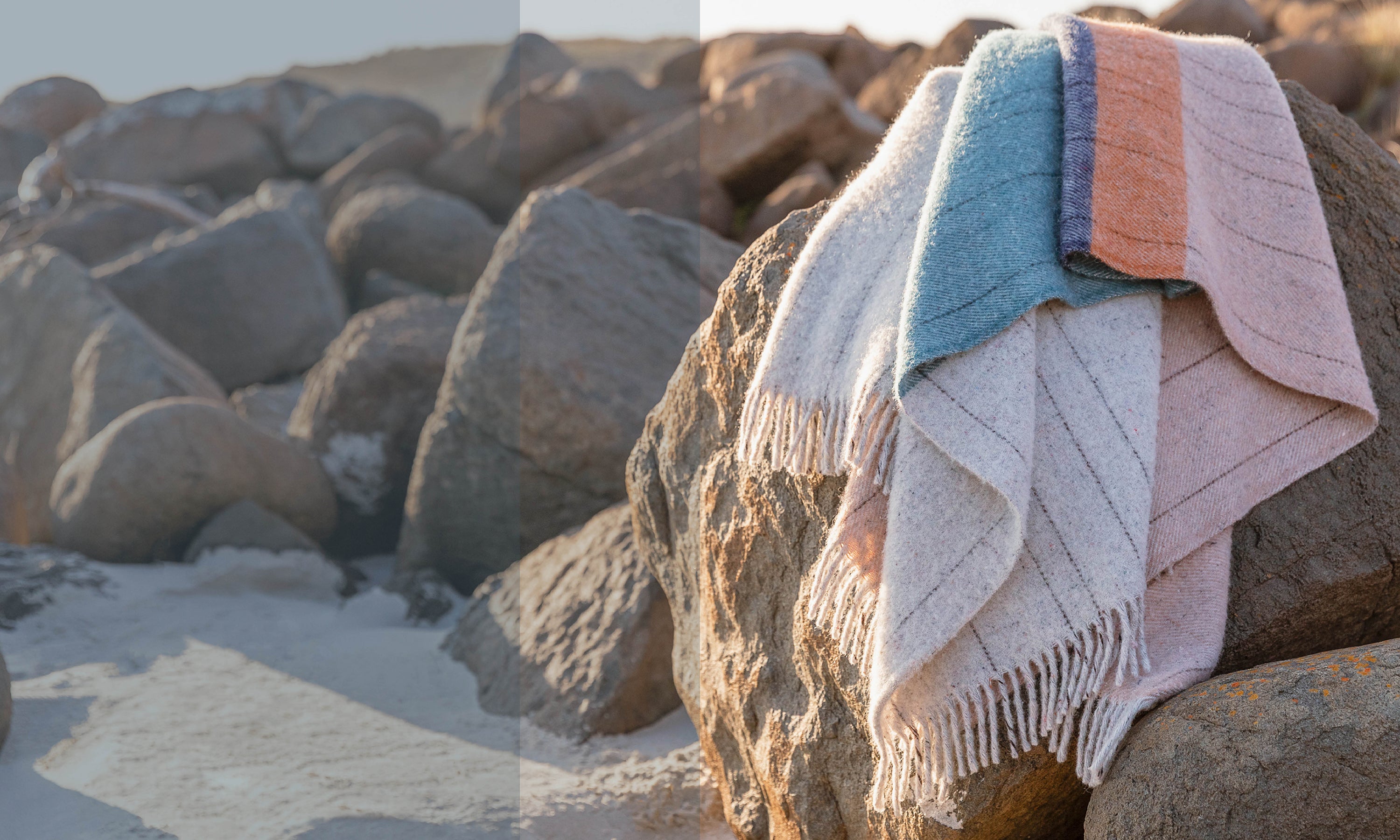 Recycled Wool Throws
