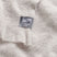 Close up of chroma throw in opal grey.