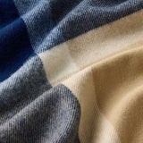 Double Crossed Oversized Throw in Eclipse