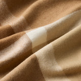Double Crossed Oversized Throw in Sand