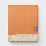 Herringbone Throw in Ginger