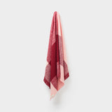 Aloft Throw in Burgundy