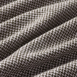 Broken Herringbone Scarf in Chocolate