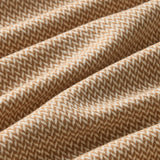Broken Herringbone Scarf in Caramel