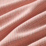 Broken Herringbone Scarf in Clay Rose
