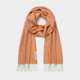 Broken Herringbone Scarf in Ginger