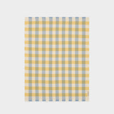 Check Baby Blanket in Bay