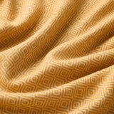 Diamond Hearth Rug in Harvest Gold