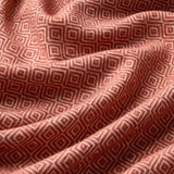 Diamond Hearth Rug in Chutney