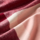 Double Crossed Throw in Burgundy