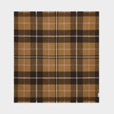Freycinet Plaid Travel Rug in Sandpiper Beach