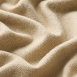 Herringbone Throw in Sand