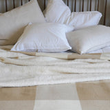 Natural Spring Throw & Blanket Bundle