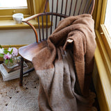Imperfect | Tonal Throw in Chocolate