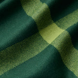 Mono Plaid Scarf in Forest
