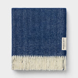 Herringbone Throw in Eclipse