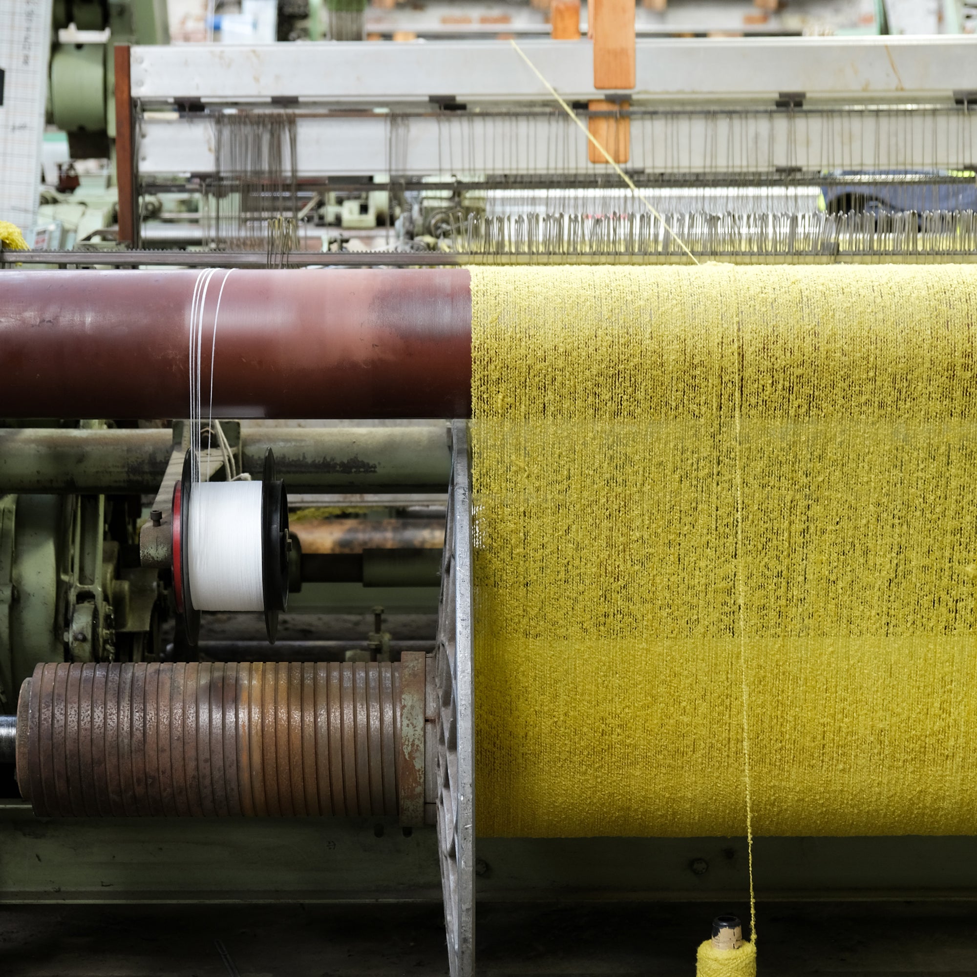 Citrine Chroma on the loom.