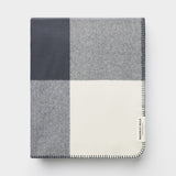 Smith's Lane Blanket in Charcoal Check | King/Queen