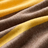 Supporter Throw in Brown & Gold