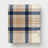 Tasman Tartan Blanket in Straits Blue - King/Queen