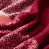 Aloft Throw in Burgundy