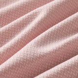 Broken Herringbone Scarf in Blush