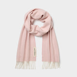 Broken Herringbone Scarf in Blush