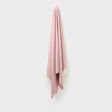 Herringbone Throw in Dusty Pink