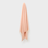 Herringbone Throw in Peach