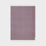 Herringbone Throw in Plum