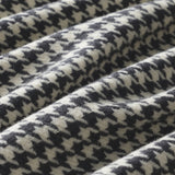Houndstooth Scarf in Charcoal
