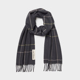 Sheffield Scarf in Charcoal Grey