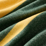 Supporters Throw in Green & Gold