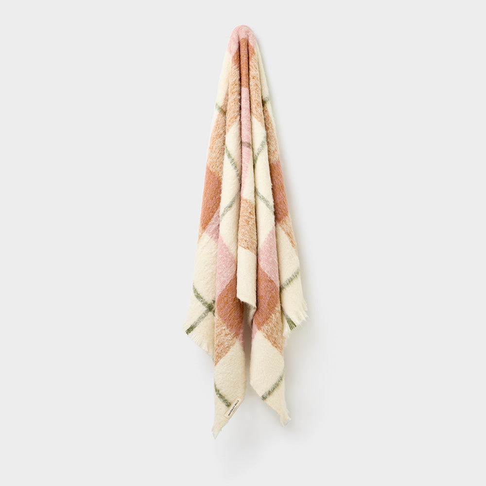 Weave Throw in Bloom