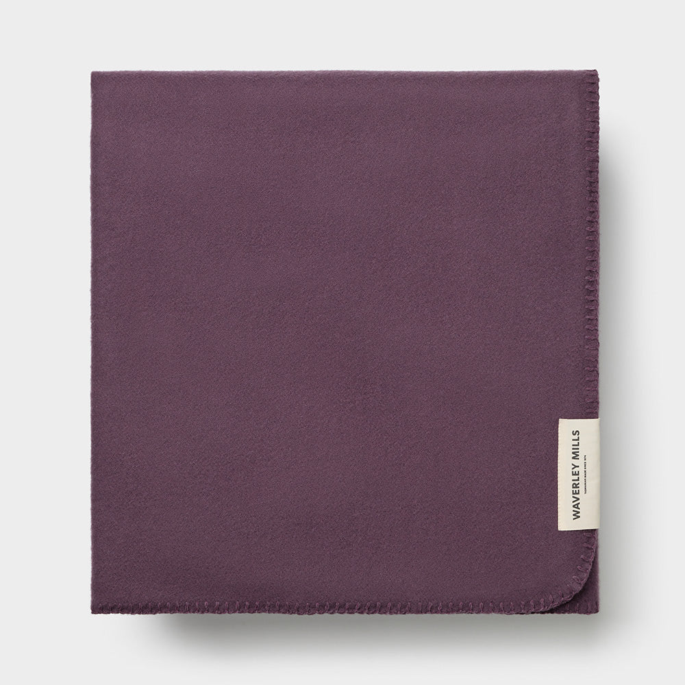 Wellington Blanket in Plum