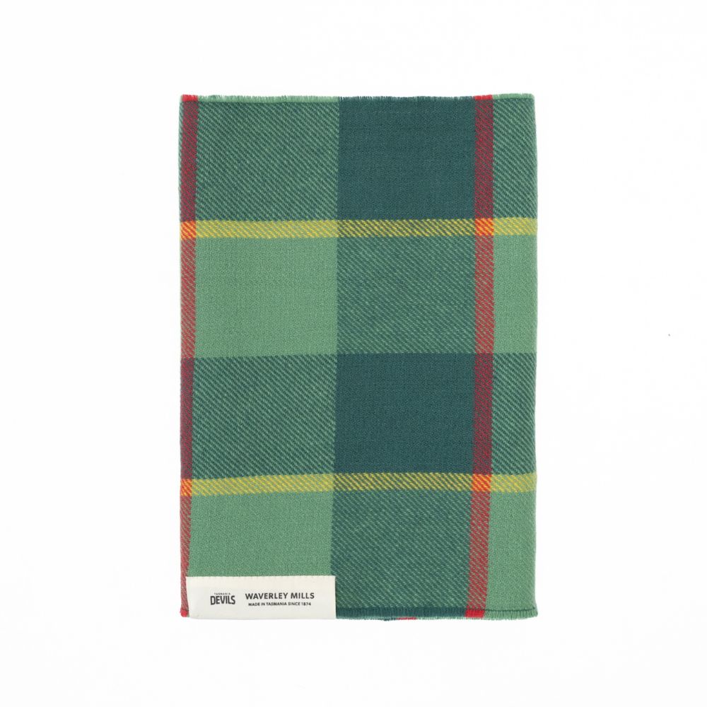 Tasmania Devils Plaid Scarf