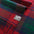 Close up of 100% merino wool picnic rug in Lindsay Tartan.