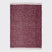 Full view of burgundy alpaca throw. 